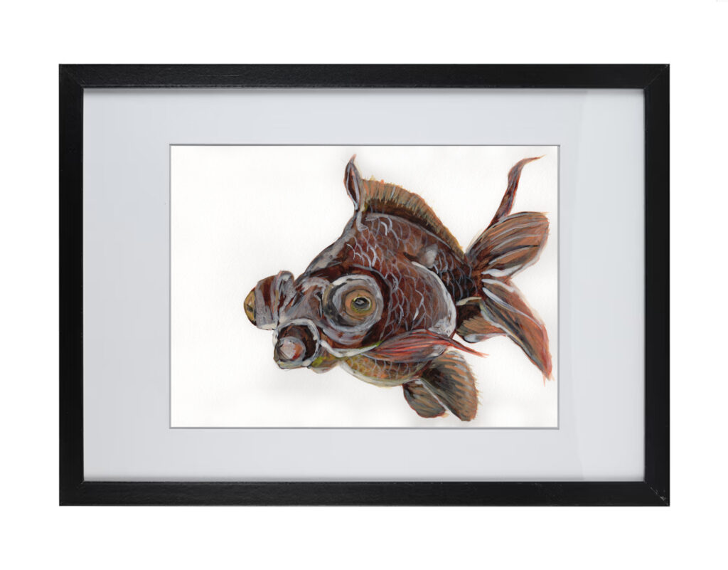 Goldfish Series 1 |  Watercolor Hand Painting | Produced by Joachim Heng | Summer Artwork from 13th to 23rd December 2023