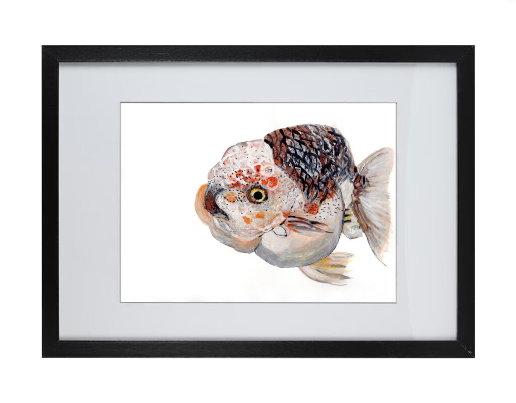 Goldfish Series 1 |  Watercolor Hand Painting | Produced by Joachim Heng | Summer Artwork from 13th to 23rd December 2023