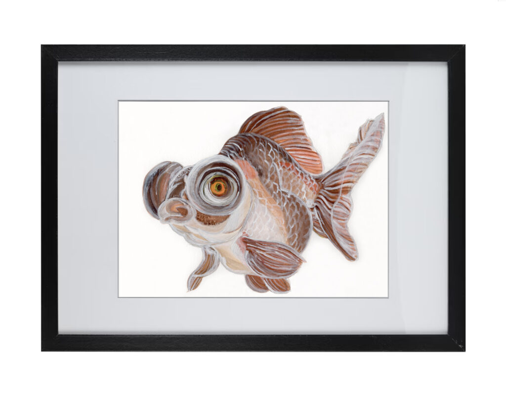 Goldfish Series 2 | Watercolor Hand Painting | Produced by Joachim Heng | Summer Art from 10th January to 2nd February 2024