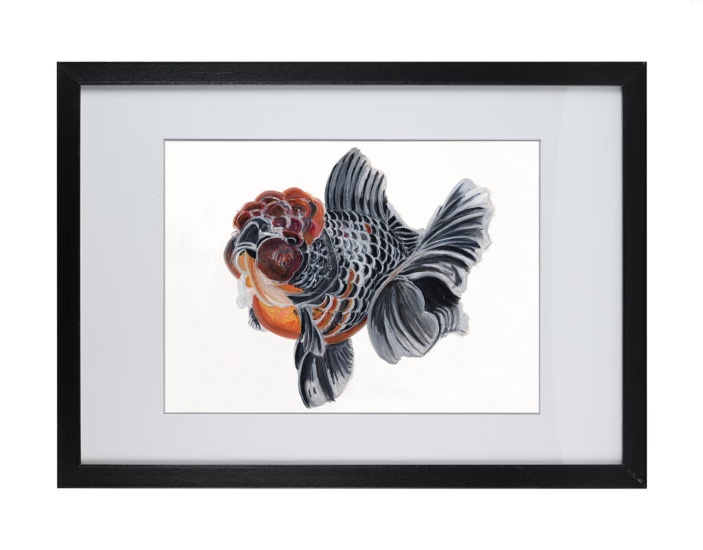 Goldfish Series 2 | Watercolor Hand Painting | Produced by Joachim Heng | Summer Art from 10th January to 2nd February 2024
