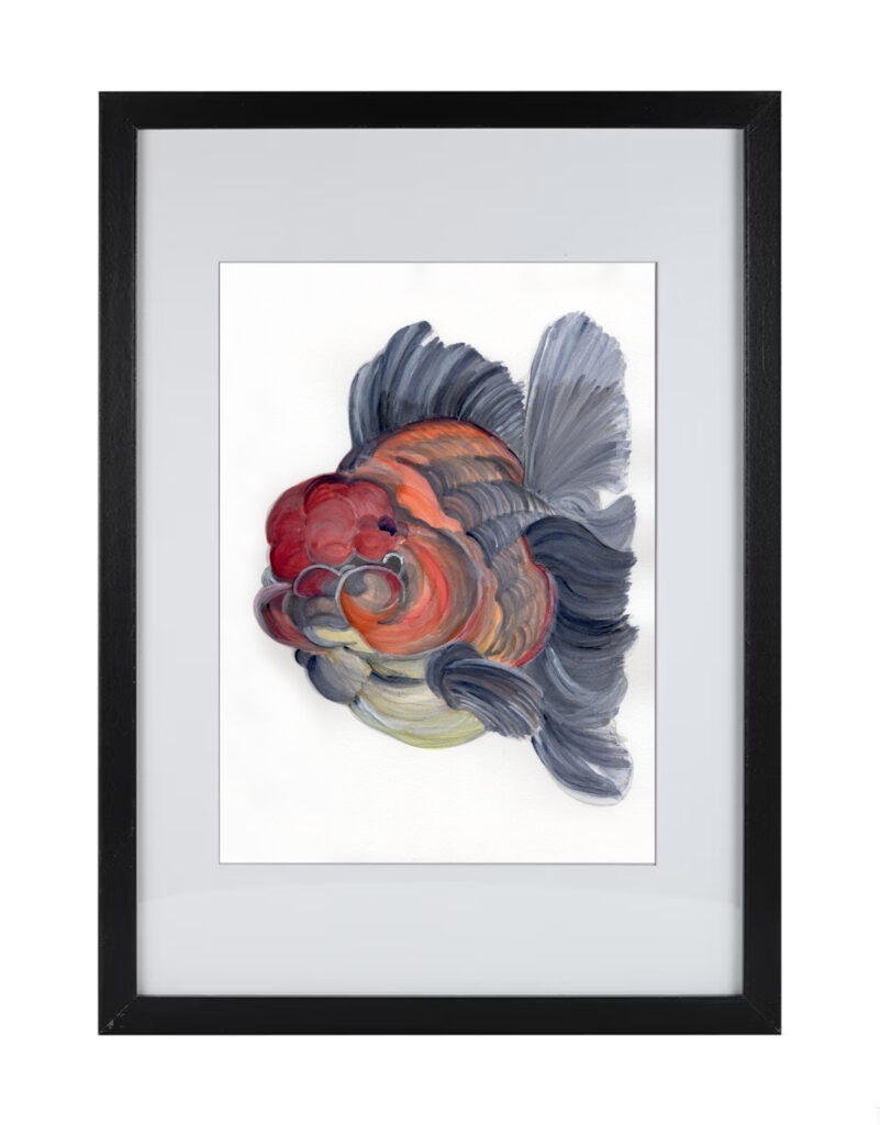Goldfish Series 4 | Watercolor Hand Painting | Produced by Joachim Heng | Autumn Art from 26th March to 25th April 2024