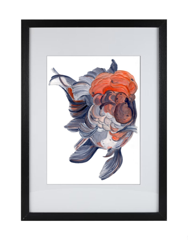 Goldfish Series 4 | Watercolor Hand Painting | Produced by Joachim Heng | Autumn Art from 26th March to 25th April 2024