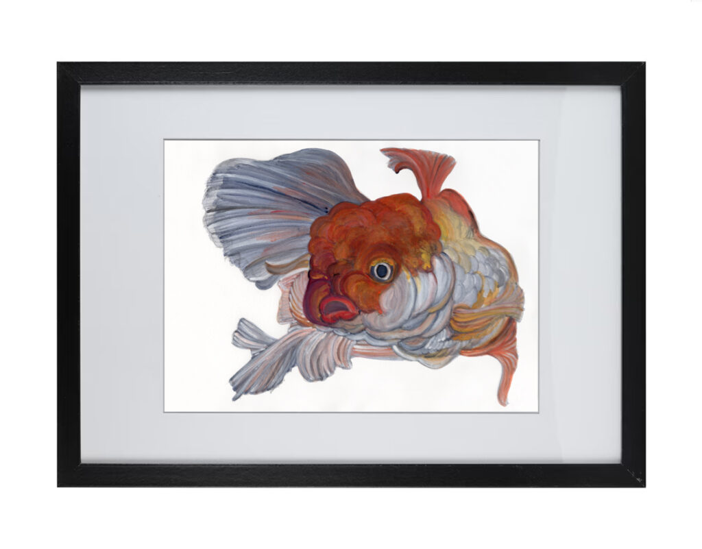 Goldfish Series 4 | Watercolor Hand Painting | Produced by Joachim Heng | Autumn Art from 26th March to 25th April 2024