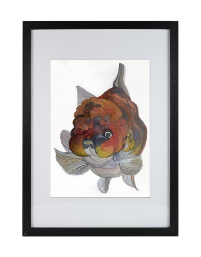Goldfish Series 5 | Watercolor Hand Painting | Produced by Joachim Heng | Autumn/Winter Art from 3rd May to 7th June 2024