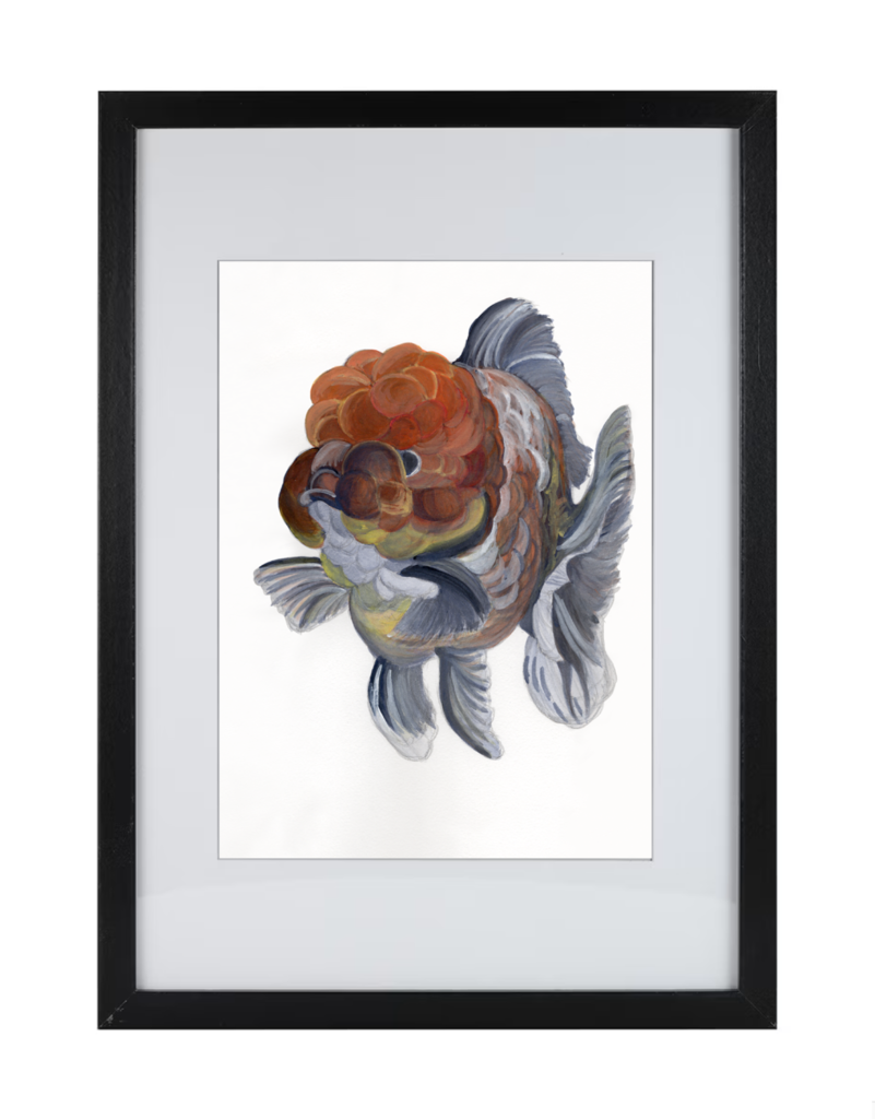 Goldfish Series 5 | Watercolor Hand Painting | Produced by Joachim Heng | Autumn/Winter Art from 3rd May to 7th June 2024