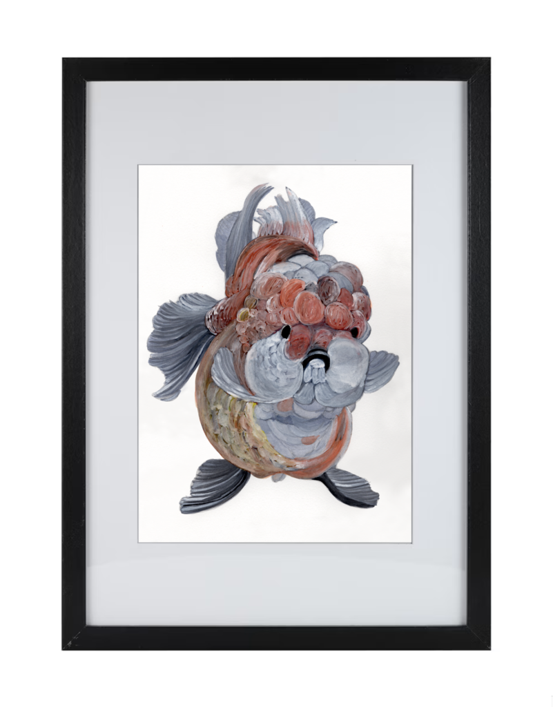 Goldfish Series 5 | Watercolor Hand Painting | Produced by Joachim Heng | Autumn/Winter Art from 3rd May to 7th June 2024
