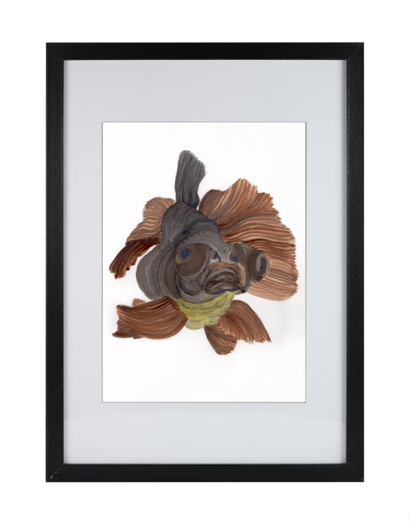 Goldfish Series 5 | Watercolor Hand Painting | Produced by Joachim Heng | Autumn/Winter Art from 3rd May to 7th June 2024