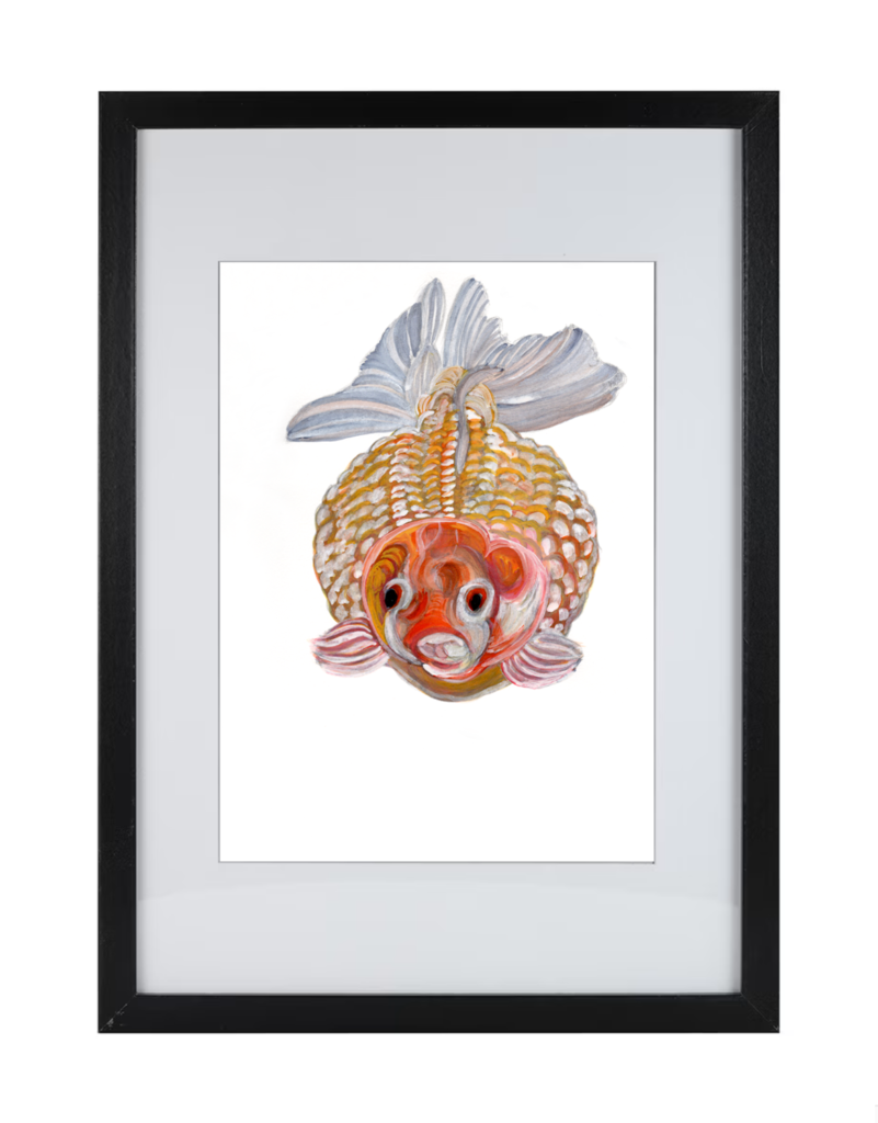 Goldfish Series 5 | Watercolor Hand Painting | Produced by Joachim Heng | Autumn/Winter Art from 3rd May to 7th June 2024