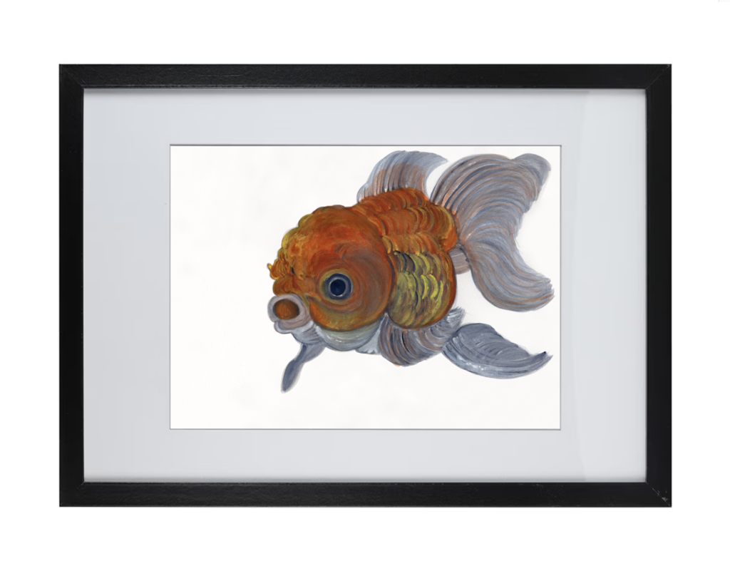 Goldfish Series 6 | Watercolor Hand Painting | Produced by Joachim Heng | Winter Art from 14th June to 21st August 2024