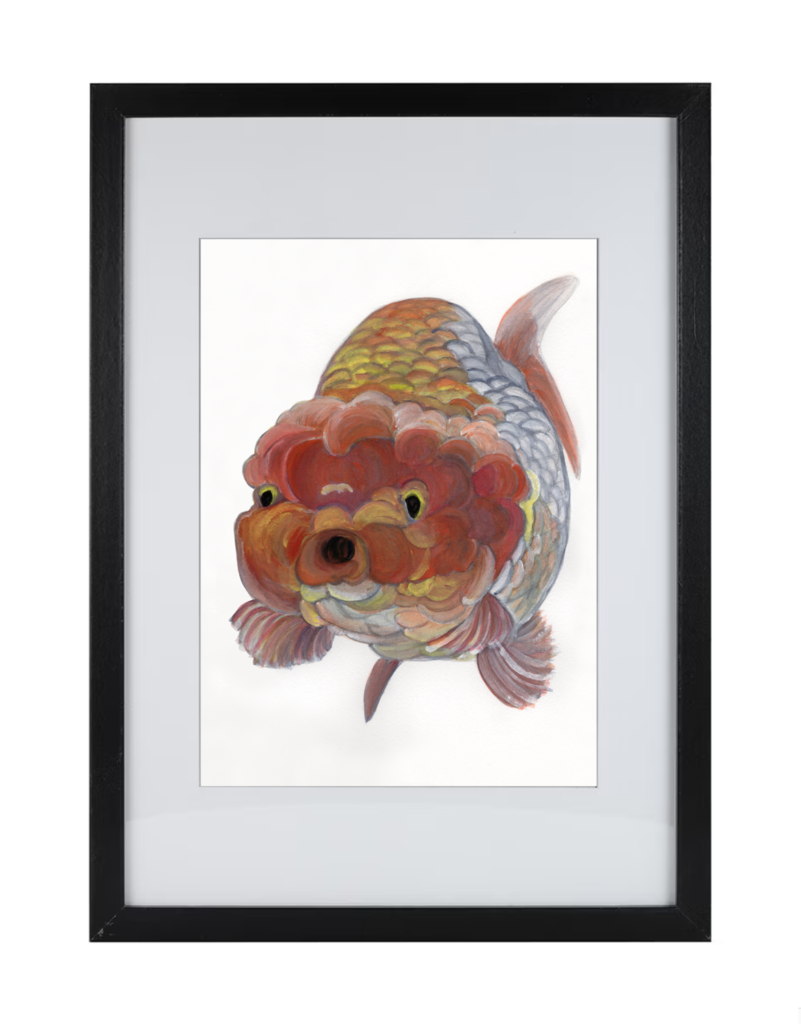 Goldfish Series 6 | Watercolor Hand Painting | Produced by Joachim Heng | Winter Art from 14th June to 21st August 2024